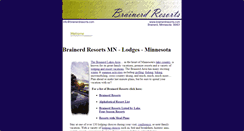Desktop Screenshot of brainerdresorts.com